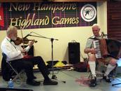 John Turner performs with John Carmichael at the Loon Mountain Games in NH